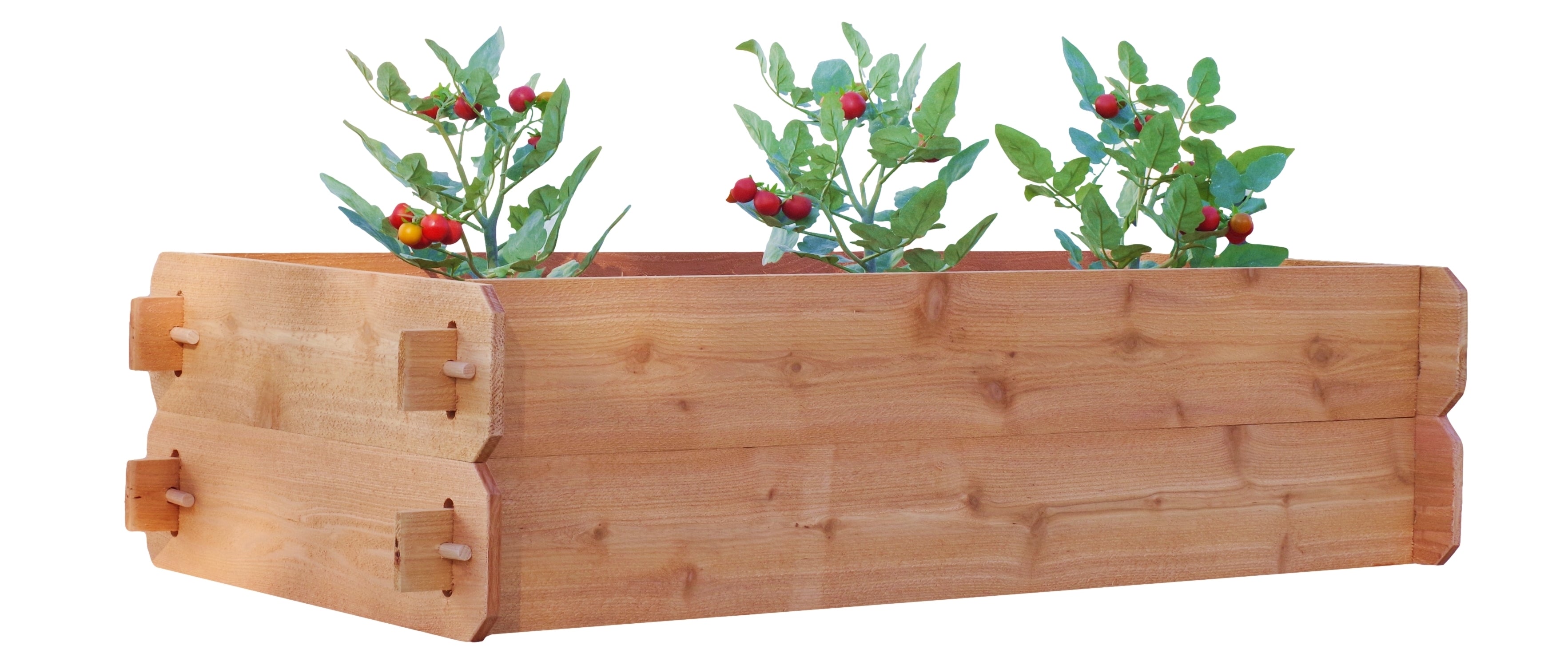 Raised Garden Bed Kit Double Deep (Two 2x4) Select Cedar