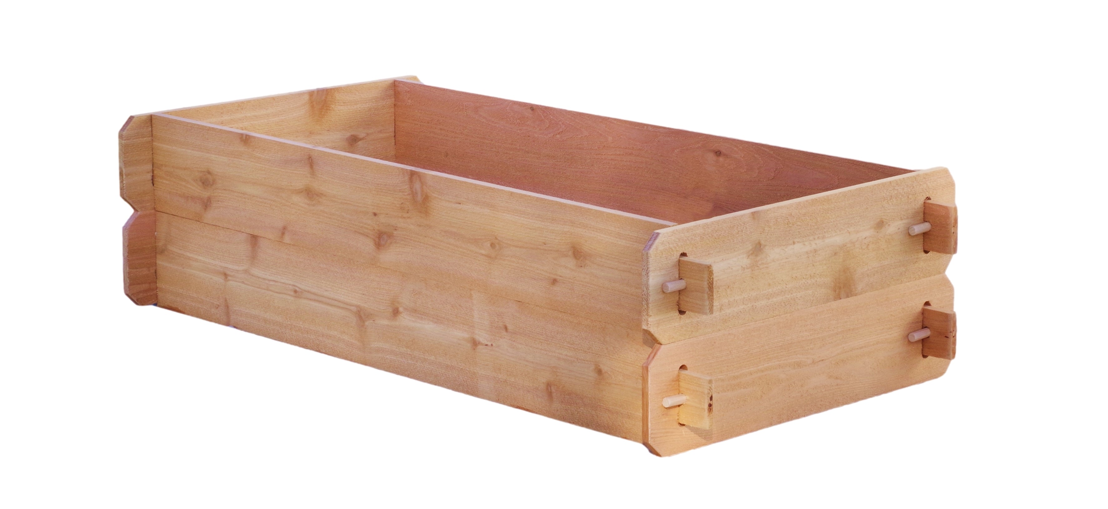 Raised Garden Bed Kit Double Deep (Two 2x4) Select Cedar