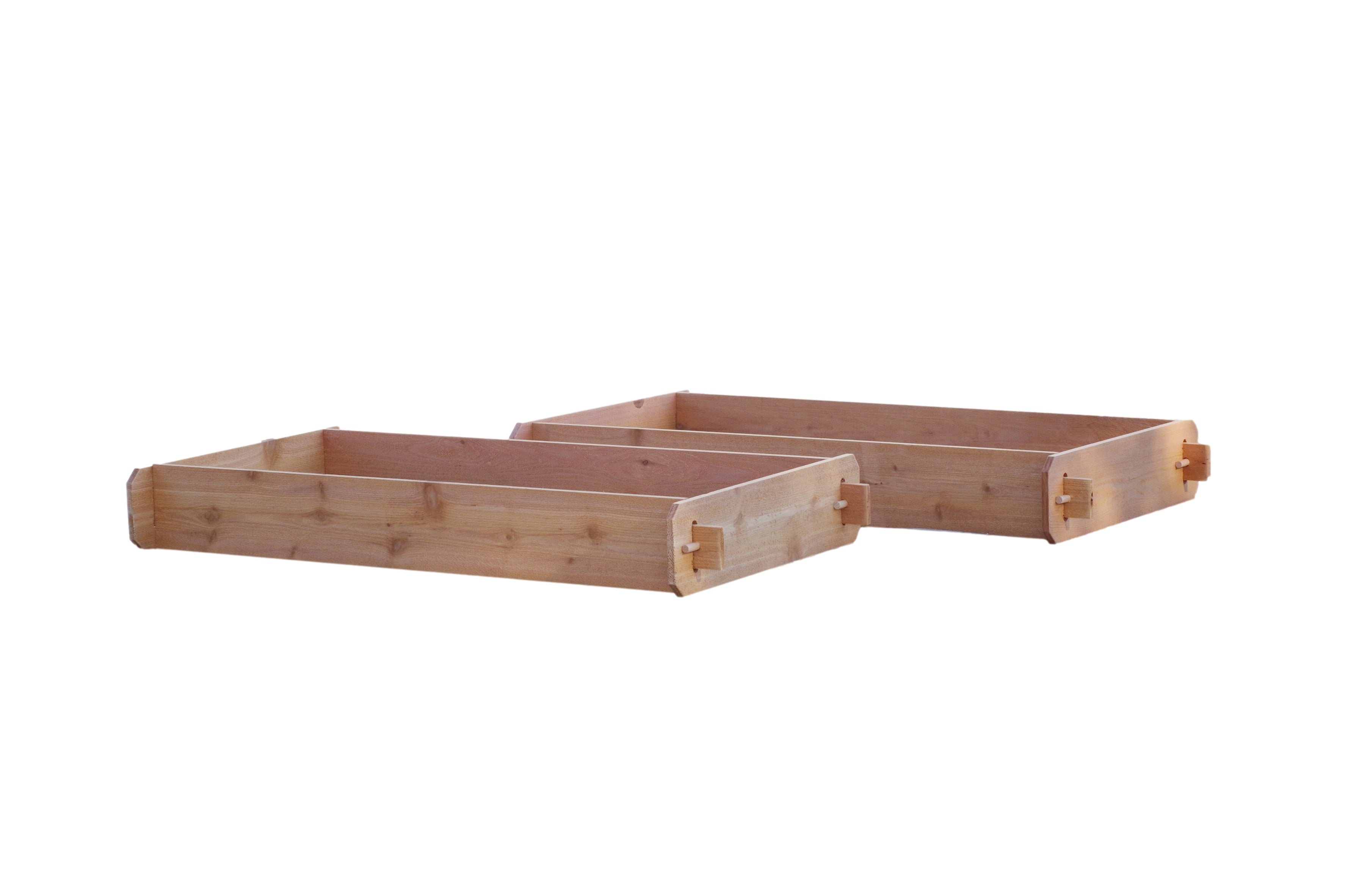 Raised Garden Bed Kit Double Deep (Two 2x4) Select Cedar