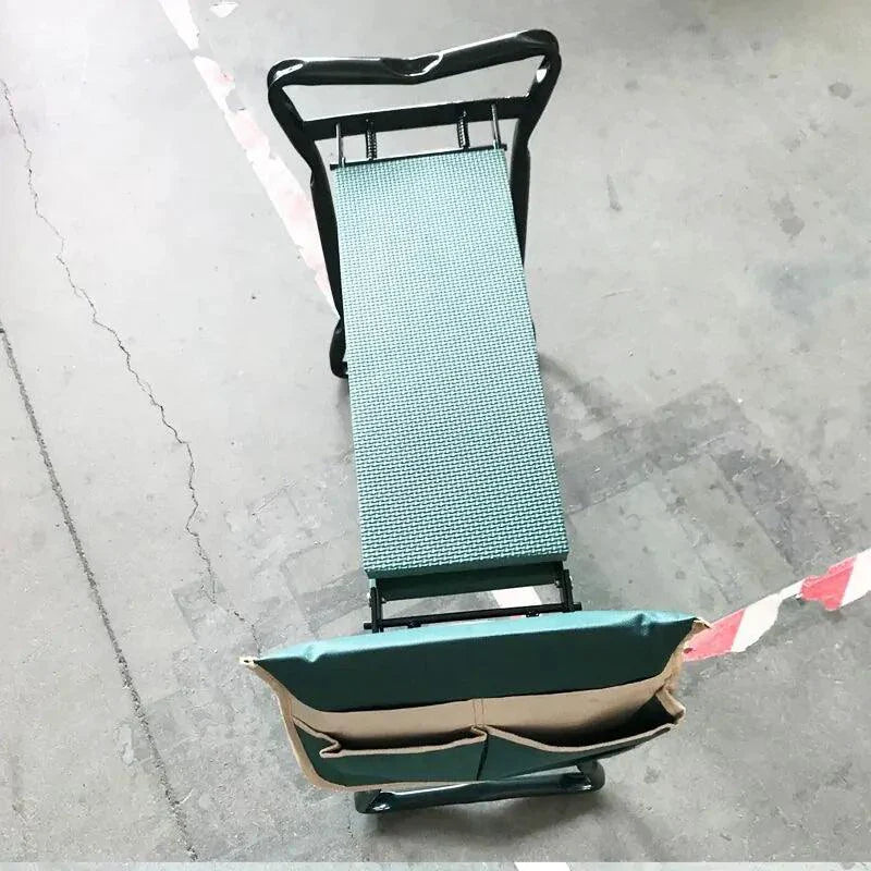 Comfort Gardener Kneeler Ergonomic Foldable Garden Stool For Knees And Back