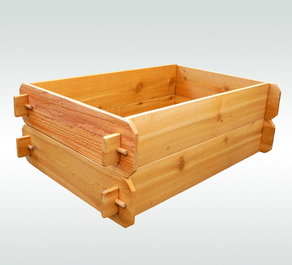 Raised Garden Bed Kit Double Deep (Two 2x3) Select Cedar