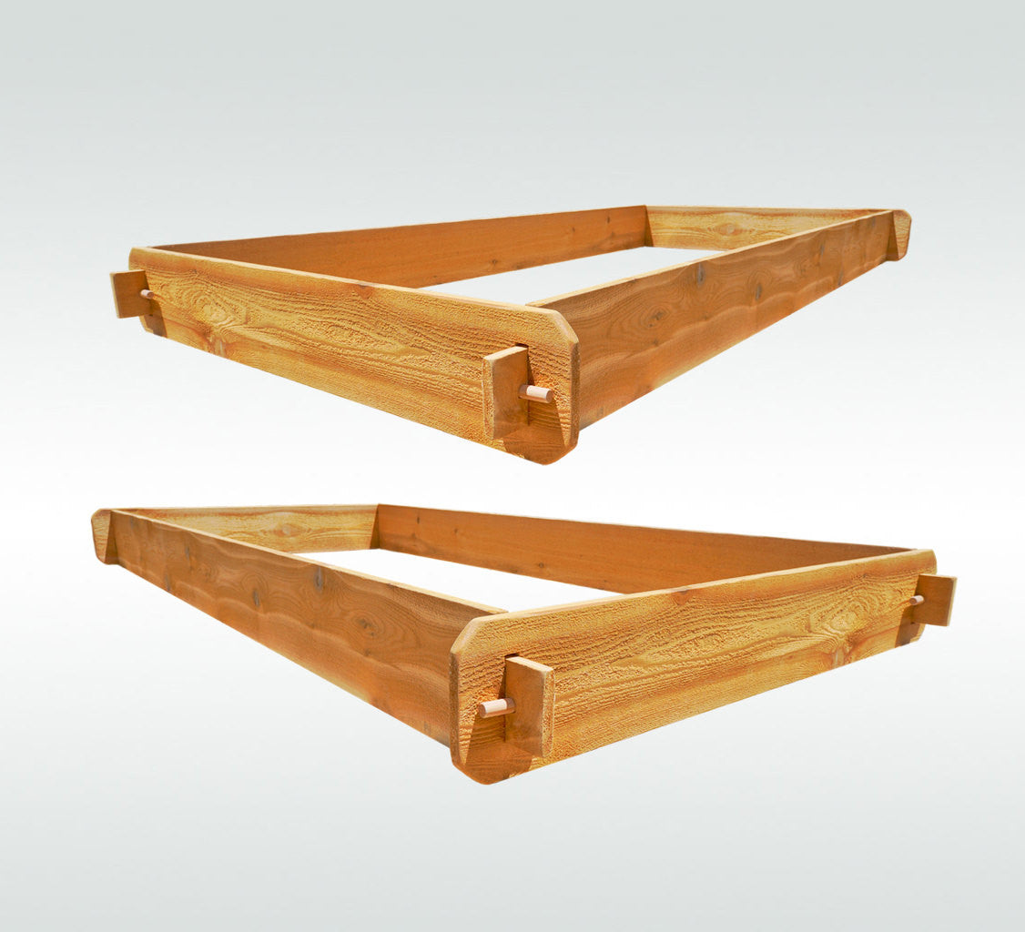 Raised Garden Bed Kit Set (Two 3x6) Select Cedar