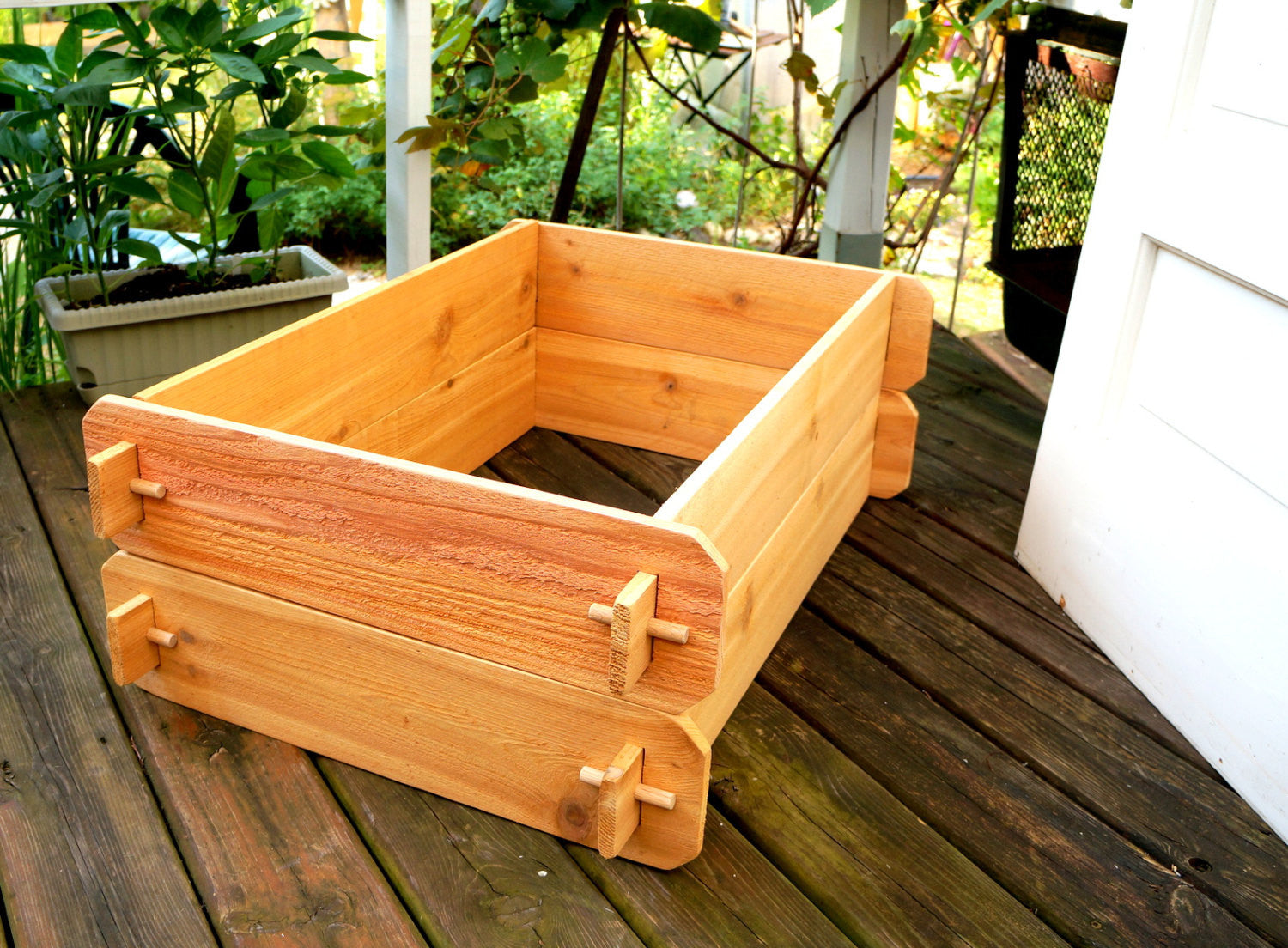 Raised Garden Bed Kit Double Deep (Two 2x3) Select Cedar