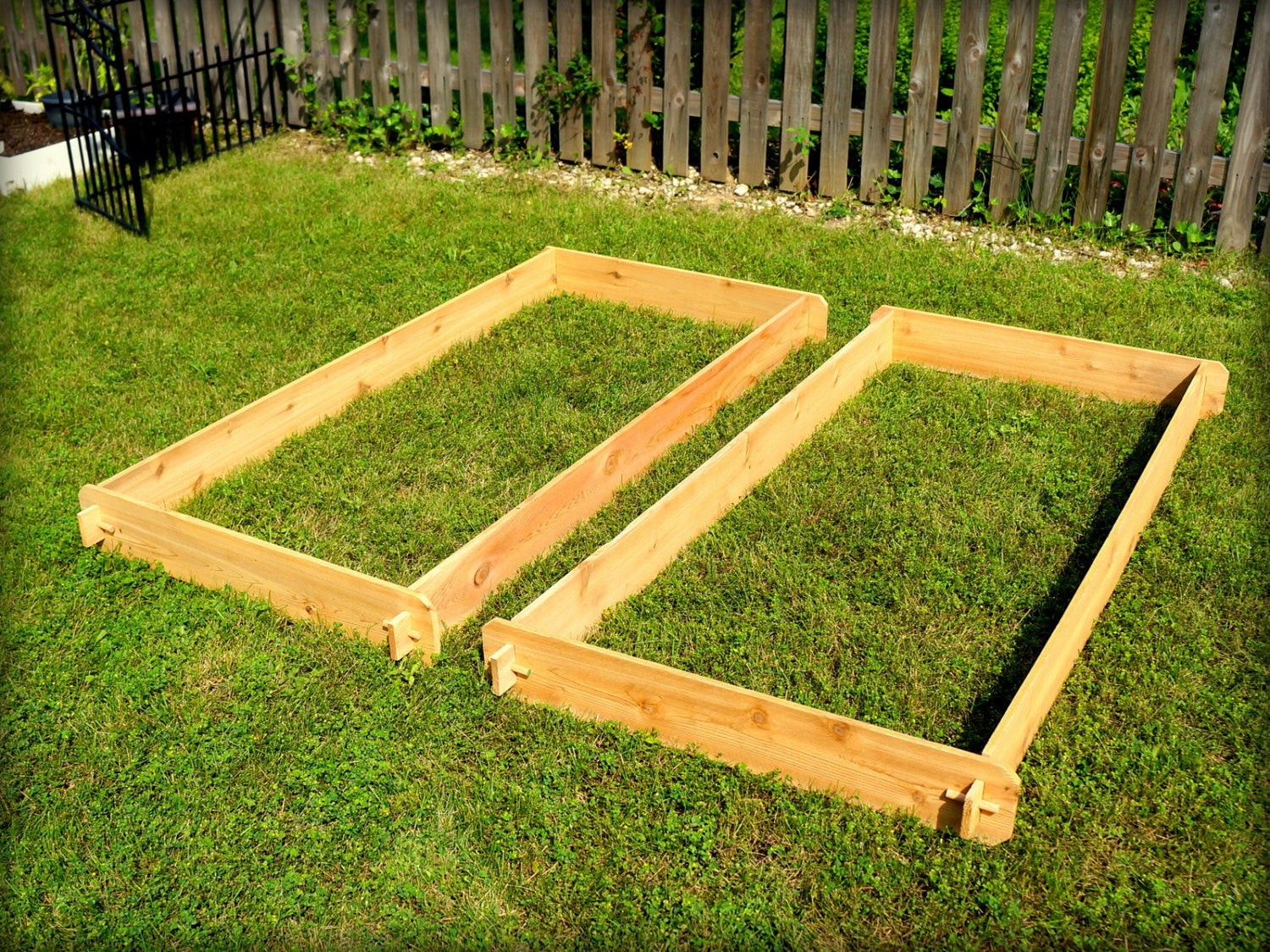 Raised Garden Bed Kit Set (Two 3x6) Select Cedar